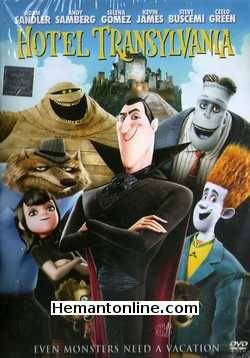 Hotel Transylvania DVD-2012  Voices Of Adam Sandler, Sandy Samberg, Selena Gomez, Kevin James, Fran Drescher, Steve Buscemi, Molly Shannon, David Spade, CeeLo Green, Jon Lovitz,