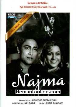 Najma DVD-1943  Ashok Kumar, Veena, Sitara Devi, Murad, M. Kumar, Nisar Ahmad Ansari, Yakub