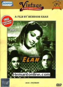 Elan DVD-1947  Surendra, Munawar Sultana, Mohammad Afzal, Leela Mishra, Zebunissa