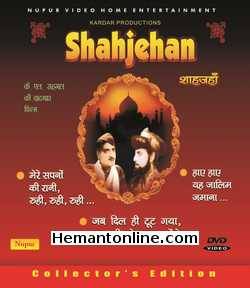 Shahjehan DVD-1946  K. L. Saigal, Nasreen, Jairaj, Ragini, Rehman