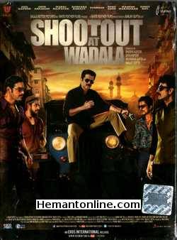 Shootout At Wadala DVD-2013  John Abraham, Manoj Bajpayee, Chetan Hansraj, Anil Kapoor, Siddant Kapoor, Tusshar Kapoor, Akbar Khan, Raju Kher, Mahesh Manjrekar, Karan Patel, Sophiya Chaudhary,