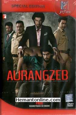Aurangzeb DVD-2013  Arjun Kapoor, Prithviraj Sukumaran, Jackie Shroff, Rishi Kapoor, Sasha Aagha, Tanvi Azmi, Swara Bhaskar, Jayant Gadekar, Sikander Kher, Deepti Naval
