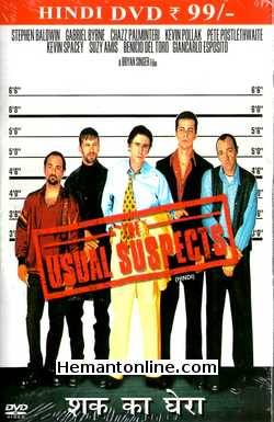 The Usual Suspects DVD-1995 -Hindi Stephen Baldwin, Gabriel Byrne, Benicio Del Toro, Kevin Pollak, Kevin Spacey, Chazz Palminteri, Pete Postlethwaite, Giancarlo Esposito, Suzy Amis, Dan Hedaya, Paul