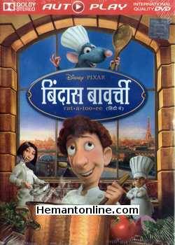 Ratatouille-Bindaas Bawarchi DVD-2007 -Hindi  Animated Movie