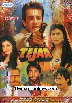 Tejaa DVD-1990  Sanjay Dutt, Kimi Katkar, Sonu Walia, Ranjeet, Puneet Issar, Amrish Puri, Mahendra Varma, Beena