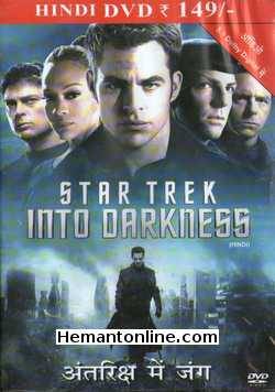 Star Trek Into Darkness DVD-2013 -Hindi-Telugu-Tamil Chris Pine, Zachary Quinto, Zoe Saldana, Karl Urban, Simon Pegg, John Cho, Benedict Cumberbatch, Anton Yelchin, Bruce Greenwood, Peter Weller, Alice Eve,