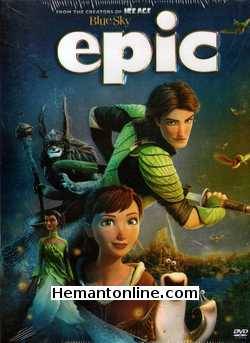 Epic DVD-2013 -English-Hindi Blake Anderson, Aziz Ansari, Allison Bills, Jim Conroy, Todd Cummings, John DiMaggio, Troy Evans, Colin Farrell, Jason Fricchione, Judah Fricchione, Judah Friedlander,Helen
