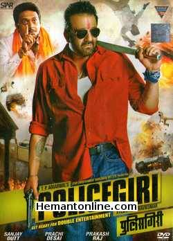 Policegiri DVD-2013  Sanjay Dutt, Prachi Desai, Prakash Raj, Manoj Joshi, Rajpal Yadav, Om Puri, Rajat Rawal, Eshaan Khan, Rajat Mavani, Mukesh Tiwari