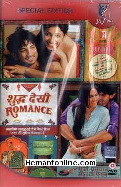 Shudh Desi Romance DVD-2013  Sushant Singh Rajput, Parineeti Chopra, Vaani Kapoor, Rishi Kapoor, Imtiaz Ahmad, Bhuvan Arora, Ankush Bali, Ramakant Dayama, Aman Dhanwani, Alex Gabriel