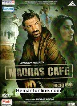 Madras Cafe DVD-2013  John Abraham, Nargis Fakhri, Rashi Khanna, Leena Maria Paul, Siddartha Basu, Prakash Belawadi, Sanjay Guraxani, Ajay Ratnam, Dibang, Kannan Arunachalam, Vinod Kumar,