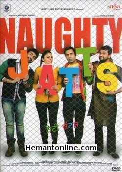 Naughty Jatts DVD (2013): Punjabi Karamjit Anmol, Arya Babbar, Neeru Bajwa, Binnu Dhillon, Roshan Prince B. N. Sharma