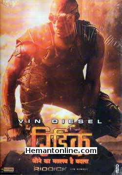 Riddick DVD-2013 -English-Hindi-Tamil-Telugu Vin Diesel, Jordi Molla, Matt Nable, Katee Sackhoff, Dave Bautista, Bokeem Woodbine, Raoul Trujillo, Conrad Pla, Danny Blanco Hall, Noah Danby, Neil