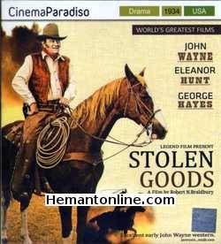 Stolen Goods-Blue Steel DVD-1934  John Wayne, Eleanor Hunt, George Hayes, Edward Peil Sr., Yakima Canutt, Lafe Mcfee, George Cleveland, Earl Dwire