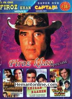 Shankar Shambhu-Anjaan Raahen-Do Waqt Ki Roti 3-in-1 DVD Shankar Shambhu (1976)Feroz Khan, Vinod Khanna, Sulakshana Pandit, Bindu, AjitAnjaan Raahen (1974)Feroz Khan, Asha Parekh, Kiran Kumar, Akbar Khan, Mumtaz, Achala Sachdev,