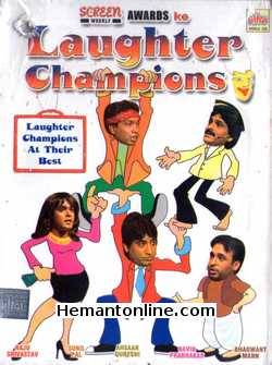 Screen Weekly Awards Ke-Laughter Champions VCD Raju Srivastav, Sunil Pal, Ahsaan Qureshi, Navin Prabhakar, Bhagwant Mann