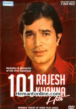 101 Rajesh Khanna Hits-Songs DVD  Rajesh Khanna 