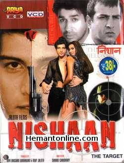 Nishaan The Target VCD-2005  Kapil Jhaveri, Pratiksha Patel, Ronit Roy, Rajat Bedi, Anup Jalota, Mumait Khan