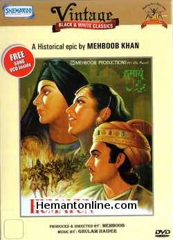 Humayun DVD-1945  Ashok Kumar, Nargis, Veena, Chandramohan, K. N. Singh, Majid