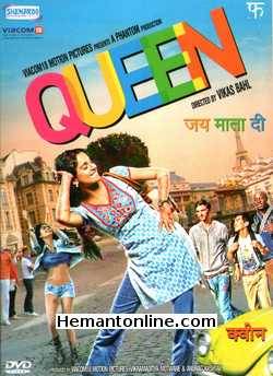 Queen DVD-2014  Kangana Ranaut, Rajkumar Rao, Lisa Haydon, Mish Boyko, Jeffrey Chee Eng Ho, Sabeeka Imam, Marco Canadea, Guithob Joseph