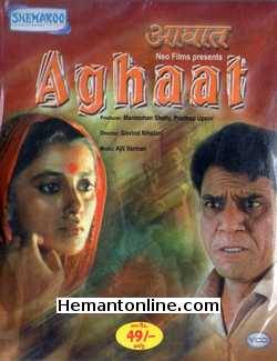 Aghaat 1985 VCD Om Puri, Naseeruddin Shah, Amrish Puri, Sadashiv Amrapurkar, Deepa Sahi, Rohini Hattangadi