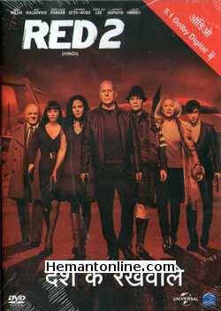 Red 2-Desh Ke Rakhwale DVD-2013 -Hindi-Tamil Bruce Willis, John Malkovich, Mary Louise Parker, Helen Mirren, Anthony Hopkins, Catherine Zeta Jones, Byung Hun Lee, Jack horton, David Thewlis, Garrick