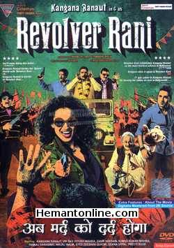 Revolver Rani DVD-2014  Kangana Ranaut, Vir Das, Piyush Mishra, Zakir Hussain, Kumud Kumar Mishra, Pankaj Saraswat, Nikunj Malik, Syed Zeeshan Quadri, Deana Uppal, Preeti Sood