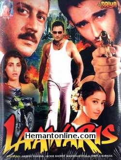 Laawaris VCD-1999  Akshaye Khanna, Manisha Koirala, Jackie Shroff, Dimple Kapadia, Johnny Lever, Govind Namdeo, Parmeet Sethi, Raza Murad, Pramod Moutho, Dinesh Hingoo, Master Adil