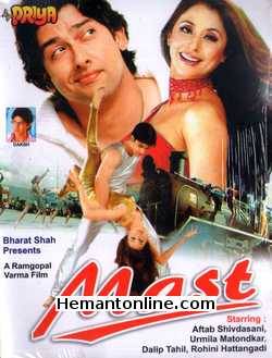 Mast VCD-1999 Aftab Shivdasani, Urmila Matondkar, Dalip Tahil, Rohini Hattangadi, Smita Jaykar, Antara Mali