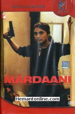 Mardaani 2014 DVD: 2-Disc-Edition Rani Mukherjee, Tahir Raj Bhasin, Gautam Babbar, Probir Dutt, Anil George, Rio Kapadia, Avneet Kaur, Peter Manuel, Sharika Raina, Digvijay Rohildas, Sanajy