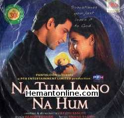 Na Tum Jaano Na Hum VCD 2002 Hrithik Roshan, Saif Ali Khan, Esha Deol, Alok Nath, Smita Jaykar, Anang Desai, Achla Sachdev