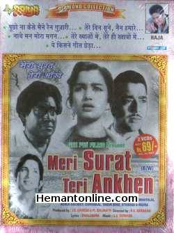 Meri Surat Teri Ankhen VCD 1963 Ashok Kumar, Asha Parekh, Pradeep Kumar, Kanhaiyalal, Maruti, Achla Sachdev, Ishwarlal, Tarun Bose, Iftekhar, Indira
