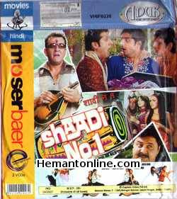 Shaadi No 1 VCD 2005 Sanjay Dutt, Fardeen Khan, Zayed Khan, Sharman Joshi, Ayesha Takia, Soha Ali Khan, Esha Deol, Riya Sen, Aarti Chabria, Satish Shah, Rajpal