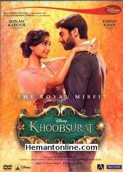 Khoobsurat 2014 DVD Sonam Kapoor, Fawad Khan, Ashok Banthia, Rishabh Chaddha, Kirron Kher, Ratna Pathak, Yashwant Singh