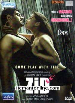 Zid 2014 DVD Karanvir Sharma, Mannara, Mohan Kapoor, Shraddha Das, Denzil Smith