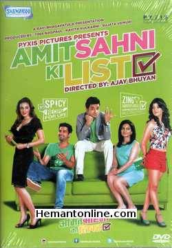 Amit Sahni Ki List 2014 DVD Vir Das, Vega Tamotia, Anindita Nayar, Kavi Shashtri, Natasha Rastogi