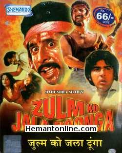 Zulm Ko Jala Doonga 1988 VCD Naseeruddin Shah, Sumeet Saigal, Vasant Sena, Sadashiv Amrapurkar, Kiran Kumar, Dilip, Suparna Anand
