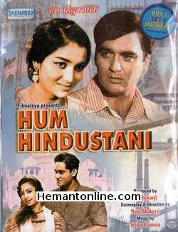 Hum Hindustani 1960 VCD Sunil Dutt, Asha Parekh, Joy Mukerji, Helen, Introducing Shyam Chatterji, Jagirdar, Leela Chitnis