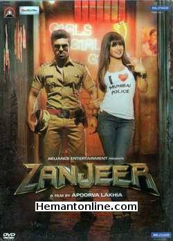 Zanjeer 2013 DVD Ram Charan, Priyanka Chopra, Sanjay Dutt, Prakash Raj, Atul Kulkarni, Mahie Gill, Aditya Lakhia, Daya Shankar Pandey