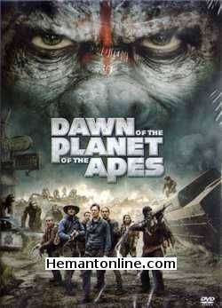 Dawn of The Planet of The Apes 2014 DVD: English, Hindi, Tamil,  Andy Serkis, Jason Clarke, Gary Oldman, Keri Russell, Toby Kebbell, Kodi Smit-McPhee, Kirk Acevedo, Nick Thurston, Terry Notary, Karin Konoval, Judy Greer,