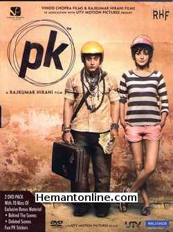 PK 2014 2-DVD-Edition Aamir Khan, Anushka Sharma, Sushant Singh Rajput, Sanjay Dutt, Boman Irani, Saurabh Shukla, Parikshit Sahni, Reema Debnath, Ranbir Kapoor (Special Appearance)