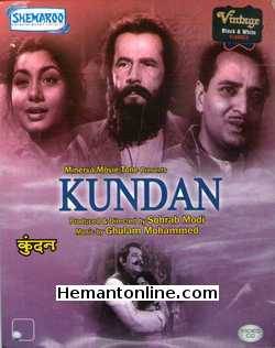 Kundan 1955 VCD Sohrab Modi, Nimmi, Ulhas, Om Prakash, Baby Naaz, Roopmala, Sunil Dutt, Murad, Manorama, Pran