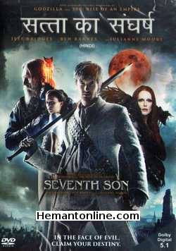 Seventh Son 2014 DVD: Hindi, Tamil - Satta Ka Sunghursh Jeff Bridges, Ben Barnes, Julianne Moore, Alicia Vikander, Antje Traue, Olivia Williams, John DeSantis, Kit Harington, Djimon Hounsou, Gerard Plunkett, Timothy Webber