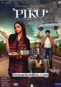 Piku 2015 DVD: 2-DVD-Edition Amitabh Bachchan, Deepika Padukone, Irrfan Khan, Moushumi Chatterjee, Raghuvir Yadav, Jisshu Sengupta, Balendra Singh