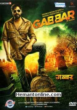 Gabbar Is Back 2015 DVD Akshay Kumar, Shruti Haasan, Sunil Grover, Suman Talwar, Kareena Kapoor, Ishita Vyas, Shruti Bapna, Jaideep Ahlawat, Raj Singh Arora, Narendra Jaitley, Prateek