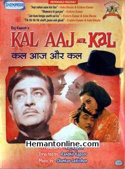 Kal Aaj Aur Kal 1971 VCD Raj Kapoor, Prithviraj Kapoor, Randhir Kapoor, Babita, David, Achla Sachdev, Tiwari, Iftekhar, Roopesh Kumar, Narendra Nath, Abhi Bhattacharya, Uma Dutt, Rashid Khan,