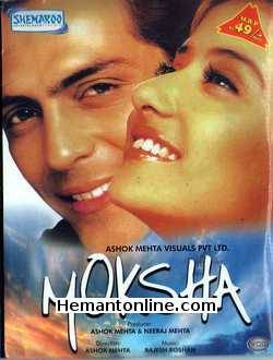 Moksha: Salvation 2001 VCD Introducing Arjun Rampal, Manisha Koirala, Saurabh Shukla, Kiran Kumar, Farida Jalal, Naseeruddin Shah, Gulshan Grover, Danny Denzongpa, Paresh Rawal, Sushma Seth, Archana