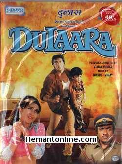 Dulaara 1994 VCD Govinda, Karishma Kapoor, Farida Jalal, Gulshan Grover, Dalip Tahil, Ranjeet, Javed Khan, Tej Sapru, Avtar Gill, Rakesh Bedi, Aparajita, Guddi Maruti