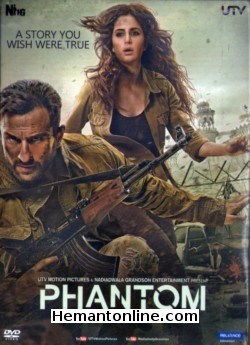 Phantom 2015 DVD Saif Ali Khan, Katrina Kaif, Rajesh Tailang, Sabyasachi Chakravarthy, Mir Sarwar, J. Brandon Hill, Mohammed Zeeshan Ayyub, Kaizaad Kotwal, Sohaila Kapoor, Pawan