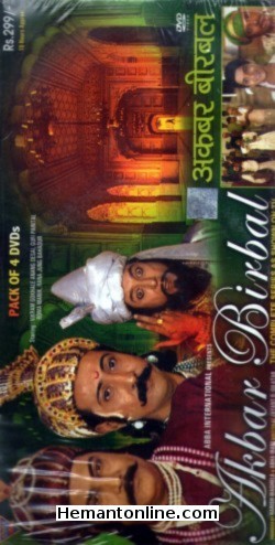 Akbar Birbal 1995 4-DVD-Set  Vikram Gokhale, Anang Desai, Gufi Paintal, Roma Manik, Rana Jung Bahadur