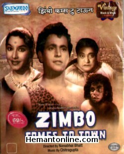 Zimbo Comes To Town 1960 VCD Azad, Chitra, Bhagwan, Shammi, Dalpat
